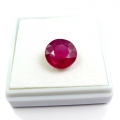 5.38 ct. Nice Pink Red Round 10.7 mm Mozambique Ruby