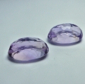 Bild 2 von 12.00 ct  VVS ! Perfektes Paar ovale 10x14mm Bolivien Ametrine