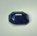 Bild 2 von 2.12 ct. Schöner medium blauer 8.5 x 7 mm  Saphir Oktagon