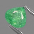 1.02 ct. Medium Grüner 6.3 x 6 mm Tsavorit Granat Tropfen