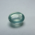 Bild 2 von 3.16 ct. Bluish green oval 9.8 x 7.7 mm Phrenit