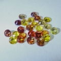 Bild 2 von 3.62 ct. 25 Multi Color 3 mm Brilliant Cut Songea Sapphires