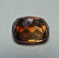 Bild 2 von 9.55 ct VVS! Cushion 13.2 x 11 mm Brasilien Champagne Topas