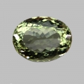 23.00 ct VVS! Beatiful oval 22 x 16 mm Brazil Amethyst / Prasiolith
