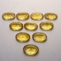 Bild 2 von 4.20 ct. 10 Pc. eyeclean round 6 x 4 mm Brazil Citrine Gems