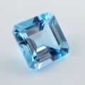 Bild 1 von 9.35 ct. VS ! Bezaubernder 11.8 x 11.8 mm Brasilien Sky Blue Oktagon Topas