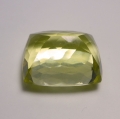 Bild 2 von 17.65 ct vvs! Beautiful big 17.4 x 14 x 9.8 mm Cushion Lemon Quartz 