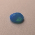 Bild 3 von 1.15 ct. Blue facett. oval 9 x 7 mm Mexico Fire Opal
