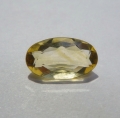 2.05 ct. VVS ! Gelber ovaler 11.7 x 6.5  mm Brasilien Citrin