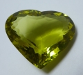 12.25 cts VVS! Fascinating Gold Yellow 16.5 x 14.7 mm Citrine Heart