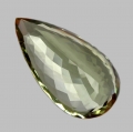 Bild 2 von 32.47 ct. Eye clean 32 x 18 mm Brazil Amethyst / Prasiolith Pear