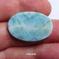 Bild 2 von 25.51 ct  Natürl. 32.1 x 21.6 mm Larimar aus der Dominikanischen Republik