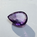 Bild 1 von 29.57 ct.  Toller violetter 25.5 x 18.8  mm Amethyst Tropfen
