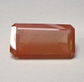 8.14 ct. Orange roter 18.2 x 9.4 mm Andesin Oktagon