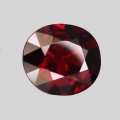 Bild 1 von 2.66 ct. Augenreiner roter 9 x 8 mm Spessartin Granat