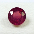 Bild 3 von 4.92 ct. Feiner runder Pink Roter 9.7 mm Mosambik Rubin