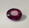 Bild 1 von 2.16 ct. Red purplisch 8.5 x 7 mm  Rhodolite Garnet Gemstones
