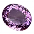 54.38 ct VVS! Huge oval 25 x 21  mm Bolivian  Amethyst