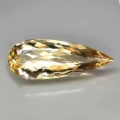 Bild 2 von 5.11 ct VVS! Top!! Goldgelber unbehandelter 22 x 8.5 mm Brasilien Beryll Tropfen