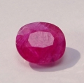 Bild 1 von 3.85 ct. Gorgeous pink red oval 10 x 9.3 mm Mosambique Rubin