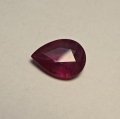 Bild 1 von 2.96 ct. Pink roter 11.5 x 8.8 mm Rubin Tropfen