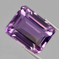 13.31 ct  VVS! Exzellenter unbeh. 15.3 x 12 mm Oktagon Uruguay Amethyst