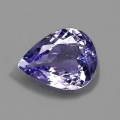 1.59 ct. VS! Feiner Blau Violetter 9.2 x 7.1 mm Tansanit Tropfen