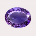 26.71 ct. Augeneiner ovaler 23 x 18 mm Uruguay Amethyst