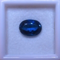 Bild 2 von 3.94ct. VVS! Bezaubernder ovaler 10.9 x 8.1 mm London Blue Topas