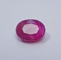 3.01 ct. Toller pink roter ovaler 9.8 x 7.5 mm Mosambik Rubin