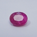 Bild 1 von 3.01 ct. Beatiful pinkish red oval 9.8 x 7.5 mm Mosambique Ruby