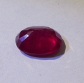 Bild 2 von 7.47 ct. Schöner roter ovaler 13.8 x 10.1 mm Mosambik Rubin