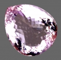 Bild 1 von 61.8 ct  VVS!  Riesiger fliederfarbener 28 x 24 mm Uruquay Amethyst  Tropfen