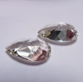 Bild 2 von 13.50 ct.  Perfekes Paar große 15 x 10 mm Brasilien Champagne Topas Tropfen