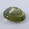 Bild 3 von 1.71 ct  VVS! Ovaler gelblich Grüner 8 x 6 mm Malawi Turmalin