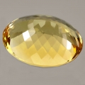 Bild 2 von 64.5 ct. Riesiger augenreiner ovaler 30 x 22 mm Brasilien Citrin