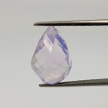 Bild 2 von 8.96 ct.  Schöner 15.3 x 10.8 mm Brasilien Briolette Lavendelquarz, gebohrt