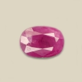 Bild 1 von 3.35 ct. Pink roter ovaler 10.2 x 7.2 mm Rubin