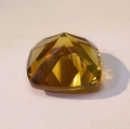 Bild 2 von 13.96 ct. VS! Beautiful Gold Yellow 15 x 15 mm Square Brazil Citrine