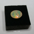 Bild 4 von 2.61 ct! Oval  11.6 x 9 mm Cabochon Multi-Color Opal from Ethiopia