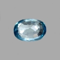 Bild 2 von 1.43 ct VS! Ovaler blauer 7.5 x 5.5 mm Kambodscha Zirkon