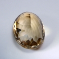 Bild 3 von 8.15 ct. VVS! Augenreiner ovaler 15 x 10 mm Brasilien Champagne Topas