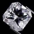 18.24 ct. VVS! Big Diamond White 16 x 15.7 mm Octagon Quartz from Brazil