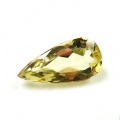 Bild 1 von 2.28 ct VVS! Feiner echter 14.1 x 7 mm Brasilien Gold Beryll Tropfen