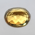 Bild 2 von 8.57 ct. VVS! Golden Yellow oval 14.6 x 12 mm Brazil Citrine