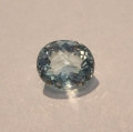 Bild 1 von 2.35 ct. Schöner blauer ovaler 9.1 x 7.8 mm Aquamarin 