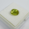 Bild 5 von 3.25 ct.  Unbehandelter Gelblich Grüner 9.2 x 8 mm Titanit Sphene