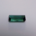 Bild 2 von 0.60 ct. Augenreiner bläulich grüner 7.5 x 3.3 mm Indigolith Turmalin