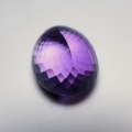 Bild 2 von 29.85 ct! Riesiger ovaler Amethyst  20.2 x 17 mm. Tolle Farbe!