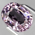 1.11 ct. Eye Clean oval 6.8 x 5.3 mm Pink Myanmar Spinel